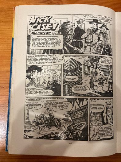 Comic: 'LION' annual 1957