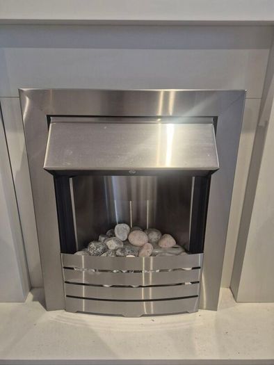free standing electric fireplace