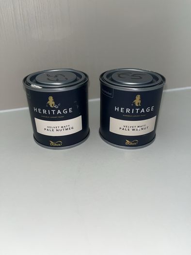 Dulux Heritage Paints- Pale Nutmeg & Pale Walnut