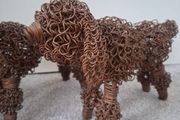 Unique Dog Sculpture