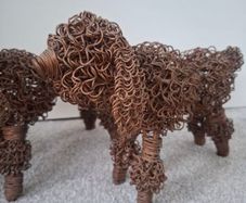 Unique Dog Sculpture