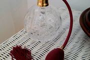 Vintage Waterford Crystal perfume atomizer