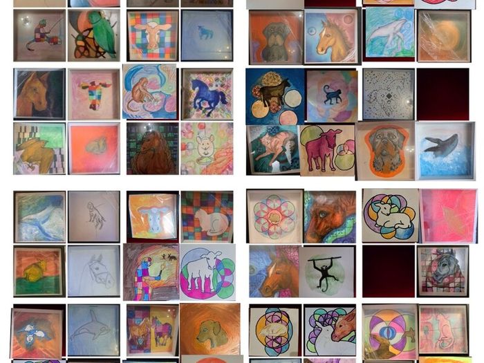 Infinity Art animal collection