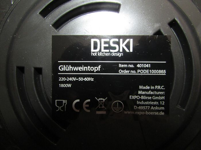 8l.DESKI electric urn water boiler