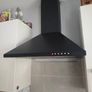 LUXAIR 60cm Premium Chimney Cooker Hood in Matt Black || LA-60-STD-BLK Image 2