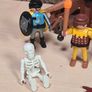 Vintage playmobil Knights action figures bundle accessories skeleton ghost glow in the dark Image 2
