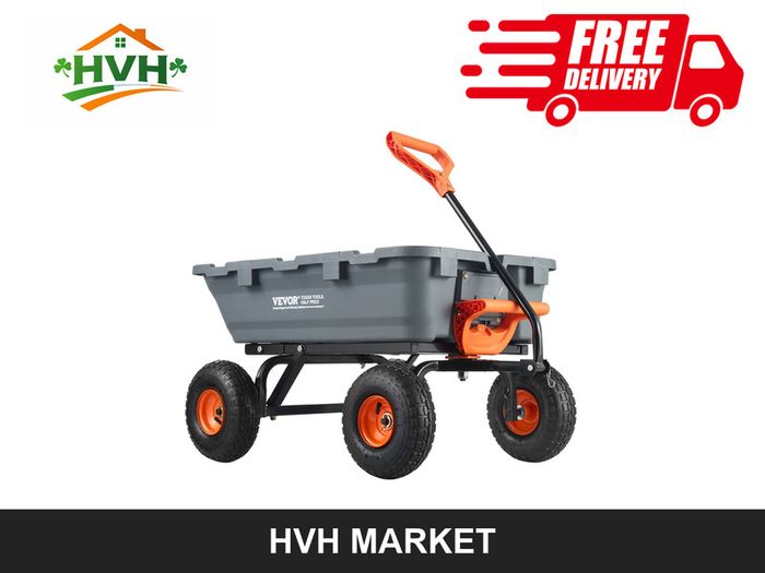 Garden Dump Cart 800 lb Capacity