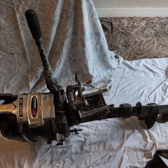 Vintage Mercury Outboard Motor 6hp and Mercury Fuel Tank