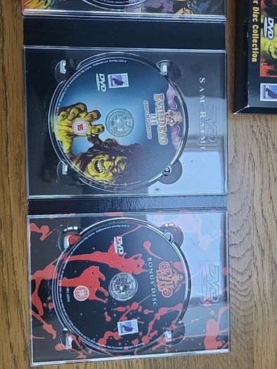 Evil Dead Trilogy numbered DVD box set anchor bay