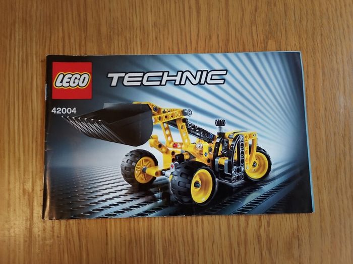 Lego Technic yellow digger 42004