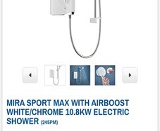 Mira Sport Max 10.8kw