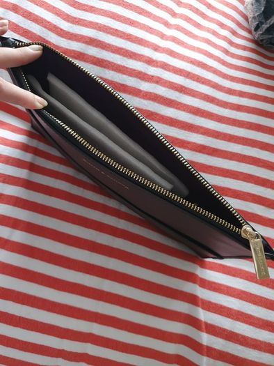 handbag black smyth & canova clutch
