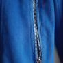 Cobalt Blue Faux Suede Biker Jacket Image 4