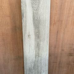 Clearance Tile Taupe Wood Effect Tile 23cm x 120cm