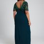 Virgos Lounge Curve Embellished Ariann Maxi Dress Image 3