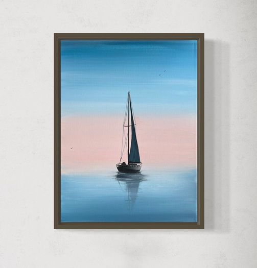 Original acrylic painting on canvas