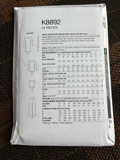 Sewing Patterns brand new