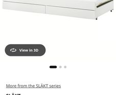 FREE IKEA Bed underbed with storage