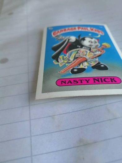 Garbage pail kids