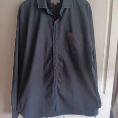 Jeff Banks Studio Collection Navy Shirt