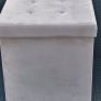 Light Pink Storage Cube, foldable Image 2