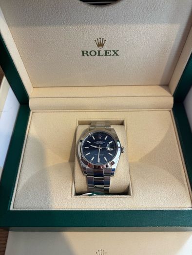 Rolex Datejust 41 Blue Dial (2023) - Mint Condition - Full Set