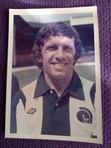Signed by John Giles Johnny Giles Photograph