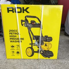 ROK petrol power washer