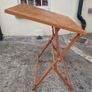 Vintage Wooden Folding Artist's table with Adjustable Tilt Image 5