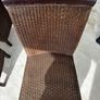 Set of 4 Woven Rattan Dining Chairs Image 8