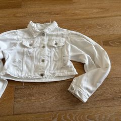 White denim jacket size Small