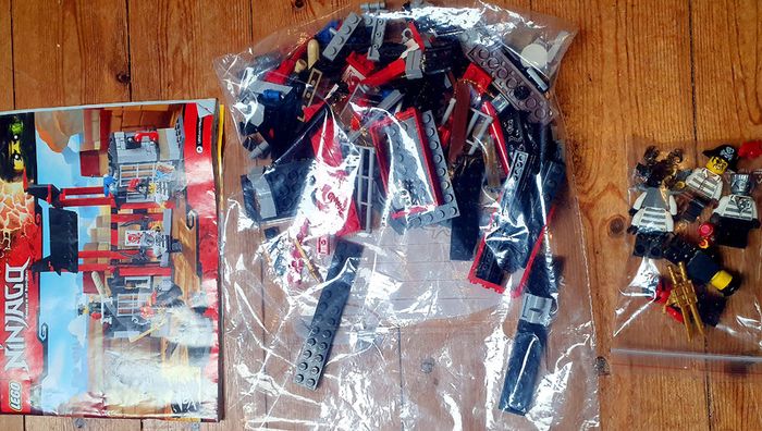 Lego Ninjago 70591: Kryptarium Prison Break-out (2016) 100% Complete (NO BOX)