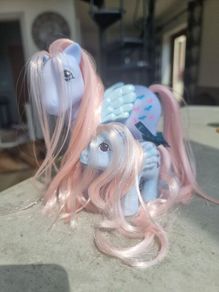Custom Daddy Wind Whistler and Custom Baby Wind Whistler  MLP My Little Pony