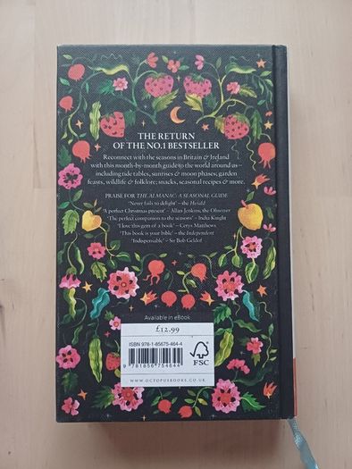The Almanac: A Seasonal Guide to 2024 Hardback