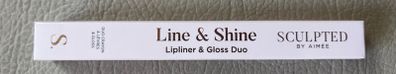 Sculpted by Aimee Line & Shine Lipliner & Gloss Duo Rose