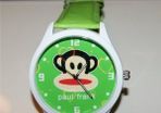 Paul Frank Monkey Wrest Watch Steel Watch GREEN Watch FREE P&P