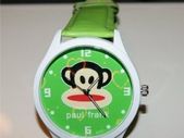 Paul Frank Monkey Wrest Watch Steel Watch GREEN Watch FREE P&P
