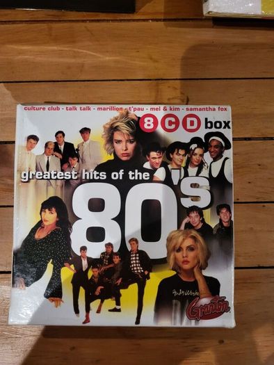 Relive the Magic of the 80s with 8 Packed CDs