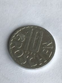 1979 Austria 10 Groschen coin
