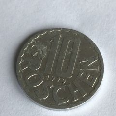 1979 Austria 10 Groschen coin