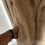 New with tags Zara faux fur in blonde Image 6
