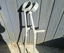 Pair of crutches
