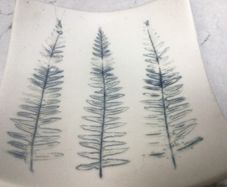 Handmade Connemara Square Ceramic Dish