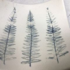 Handmade Connemara Square Ceramic Dish