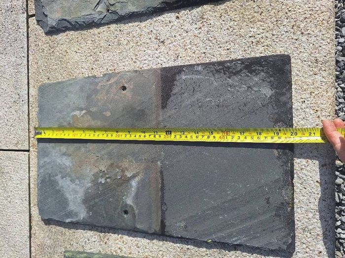 Reclaimed Natural Roof Slate and Ridges