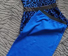 Blue Skirt   Size 10