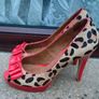 Ladies Moda In Pelle High Heel Shoes (used). Image 2