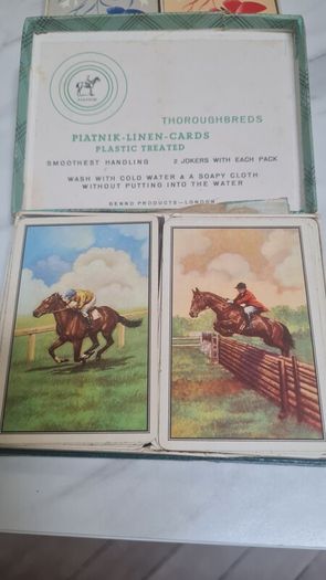 Vintage playing cards