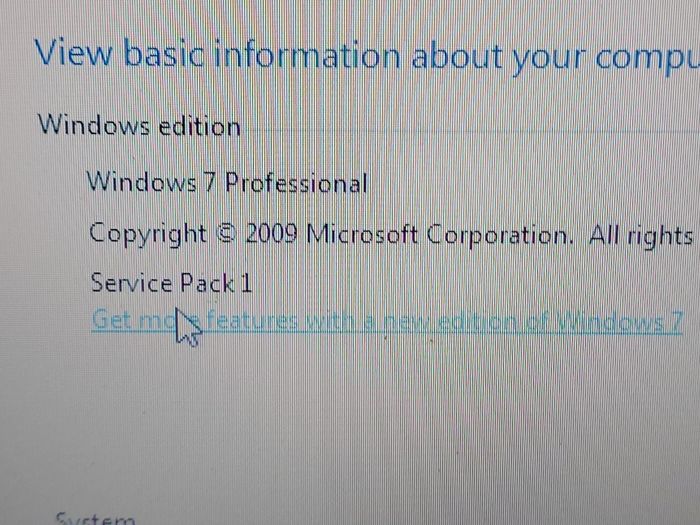 Sony Vaio Laptop, PCG-61511M, Windows 7 Professional, 32 bit, AMD Phenom II Triple Core Processor, 1.8GHz, 8GB Ram,