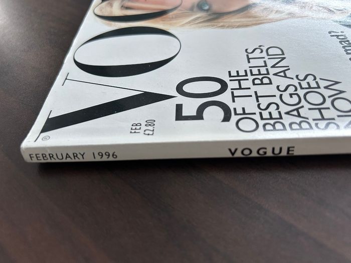 British Vogue Magazines 1996 Priced Individually